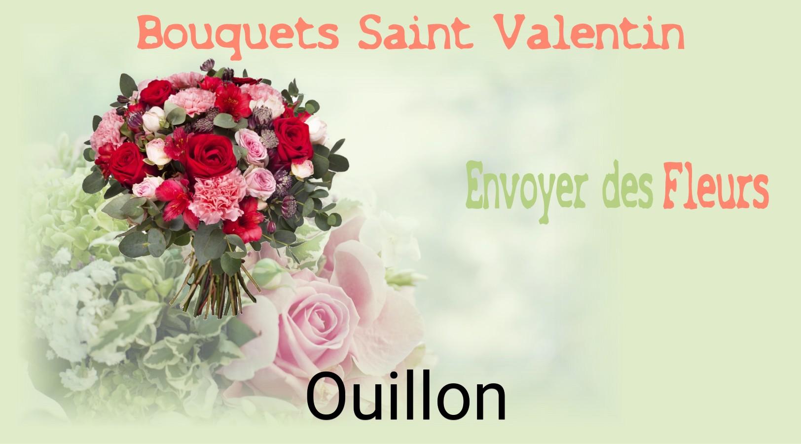 Roses de Saint-Valentin livrées à Ouillon